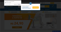 Desktop Screenshot of casashow.com.br
